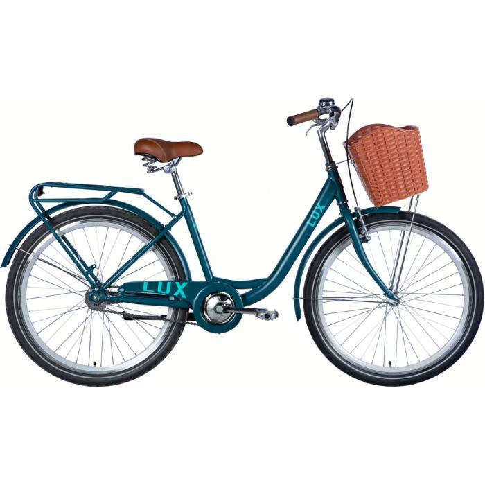 Велосипед Dorozhnik 26" LUX Velosteel рама-17" ST 2026 смарагдовий (OPS-D-26-362)