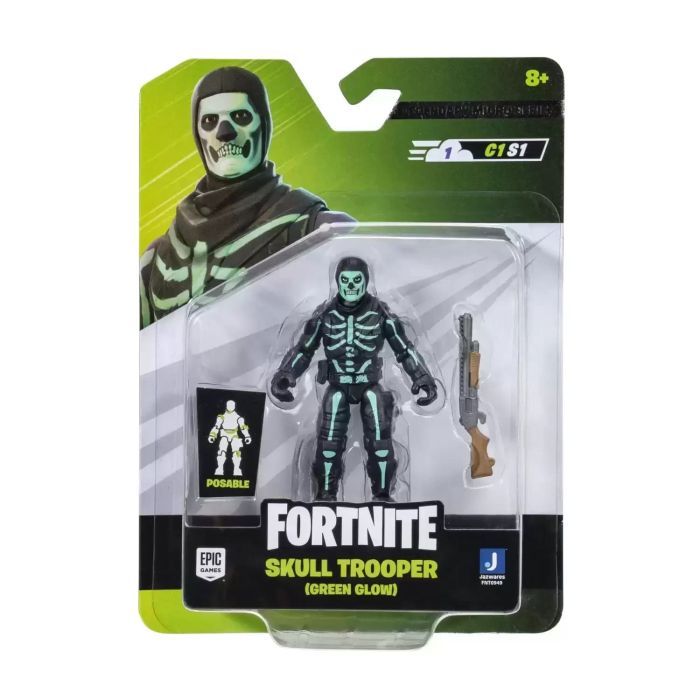 Фігурка Fortnite Micro Legendary Skull Trooper - Green, 6 см (FNT0949) зображення 3
