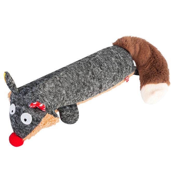 Игрушка для собак WAUDOG Fun Plush Енот трикотаж 24 см (6258) изображение 2