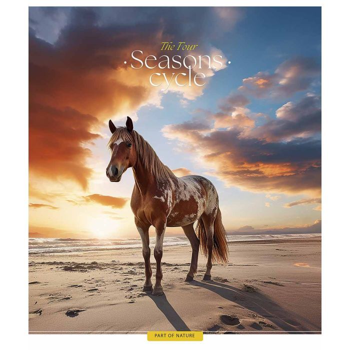 Зошит Школярик Four seasons 36 аркушів клітинка (036-3403K) зображення 3