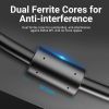 Кабель мультимедийный VGA M to VGA M 25.0m ferrite black Vention (DAEBS) изображение 7