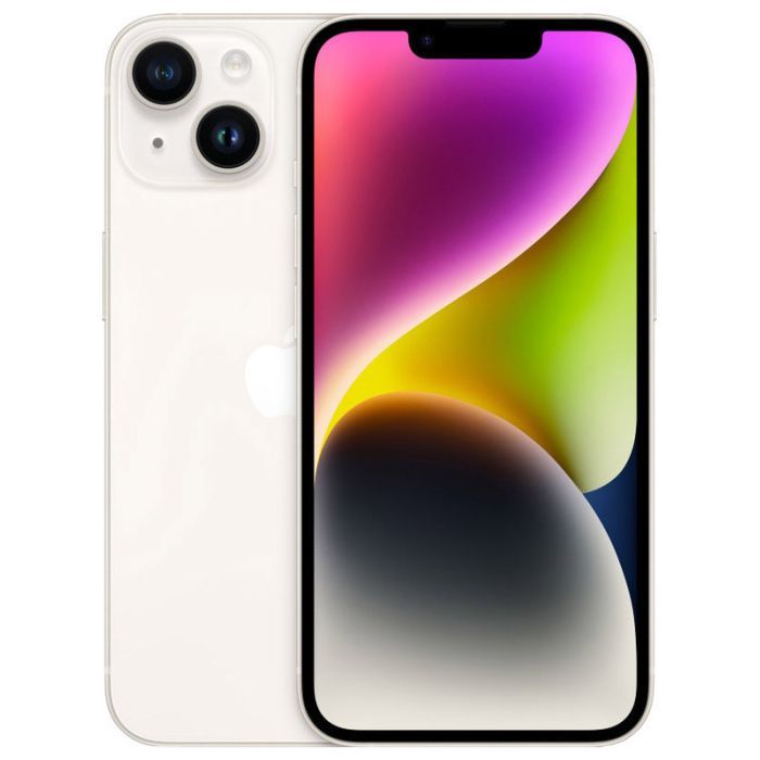 Мобільний телефон Apple iPhone 14 256Gb Starlight (REF B) BREEZY (2BMPW43)