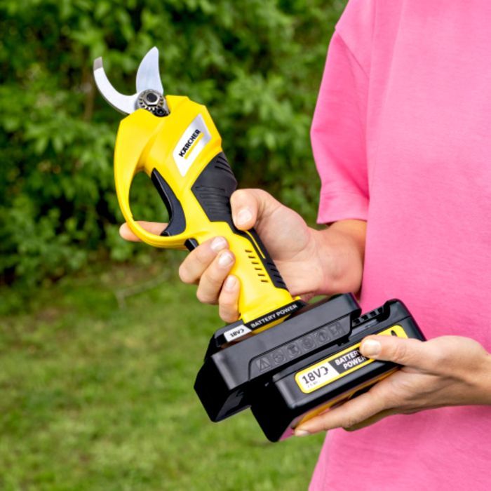 Секатор Karcher TLO 2-18 18В 2,5см 1.09кг (без АКБ и ЗУ) (1.445-340.0) изображение 2