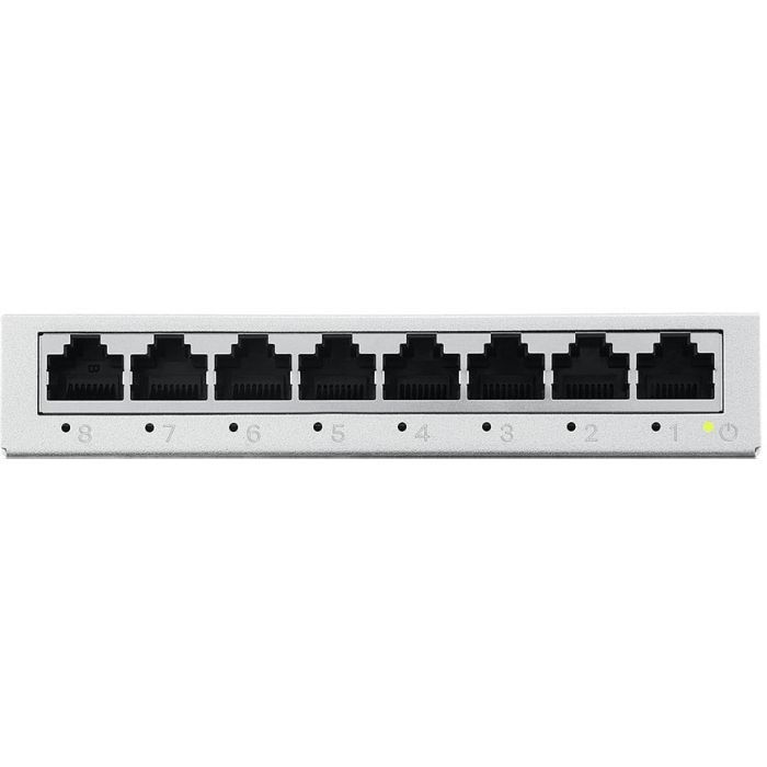 Комутатор мережевий ZyXel GS-108B v5 (GS-108BV5-EU0101F) зображення 3