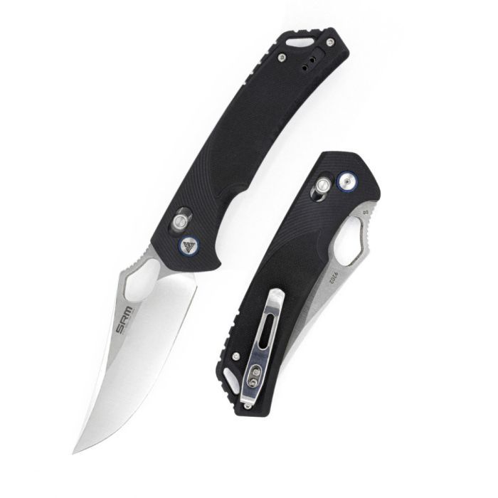 Ніж SRM Retriever 9202, Black G10, Satin (9202) зображення 7