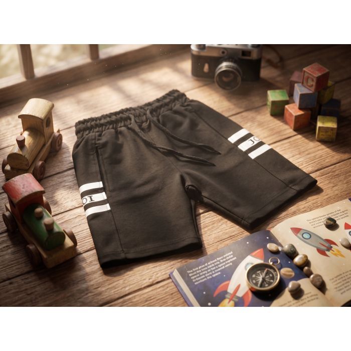 Шорты детские Joi трикотажные (F-1001-110B-black) изображение 7