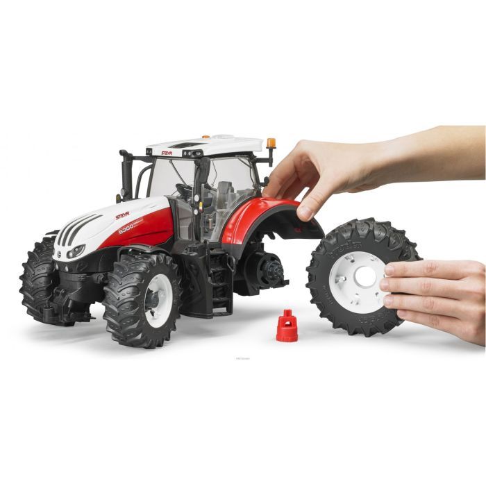 Масштабна модель автомобіля Bruder Трактор Steyr 6300 Terrus CVT (03180) зображення 5
