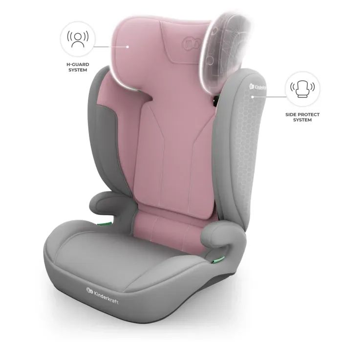 Автокрісло Kinderkraft i-Spark 2 Plus i-Size Pink (KCISPA02PNKPL00) (5902533931507) зображення 6