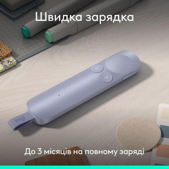 Презентер Logitech Spotlight 2 Sand (910-007674) зображення 9