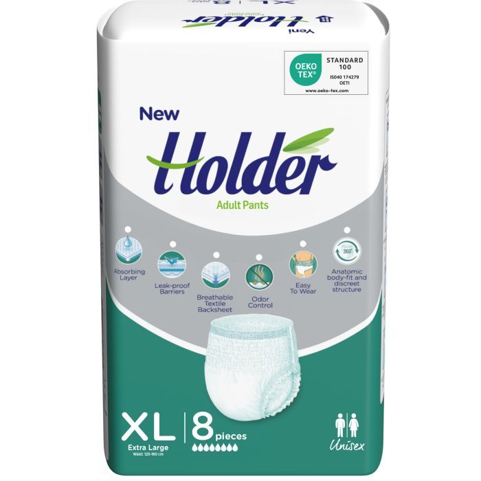 Підгузки для дорослих Holder Emici Kulot Eko Extra Large 8 шт (8697405346585)
