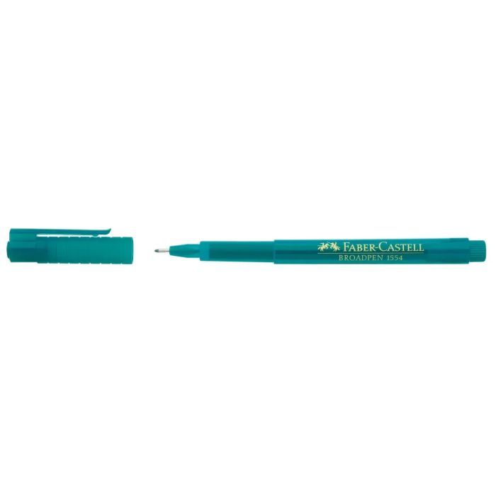 Лайнер Faber-Castell BROADPEN 1554 червоний, 0,8 мм (25785) зображення 2