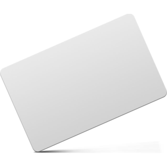 Бесконтактная карта Voltronic MIFARE, 13.56MHz, 1K, толщина 0.8mm, white (1K ISO)