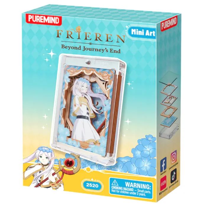 Пазл Puremind 3D Frieren Beyond Journey's End Mini Art (2520)
