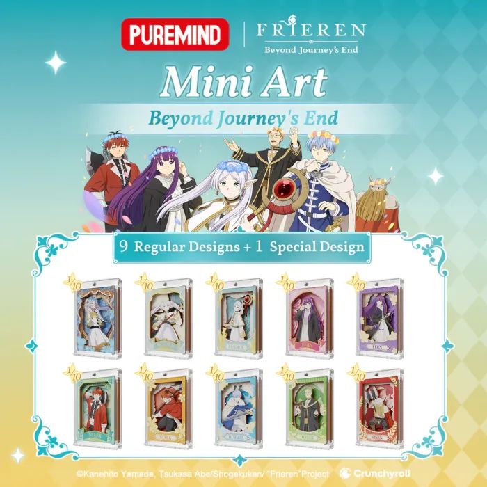 Пазл Puremind 3D Frieren Beyond Journey's End Mini Art (2520) изображение 3