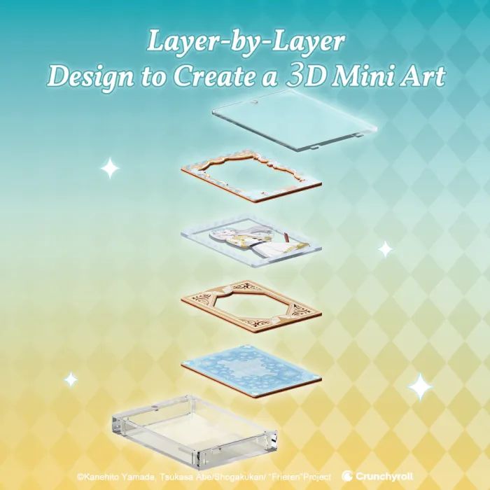 Пазл Puremind 3D Frieren Beyond Journey's End Mini Art (2520) изображение 7