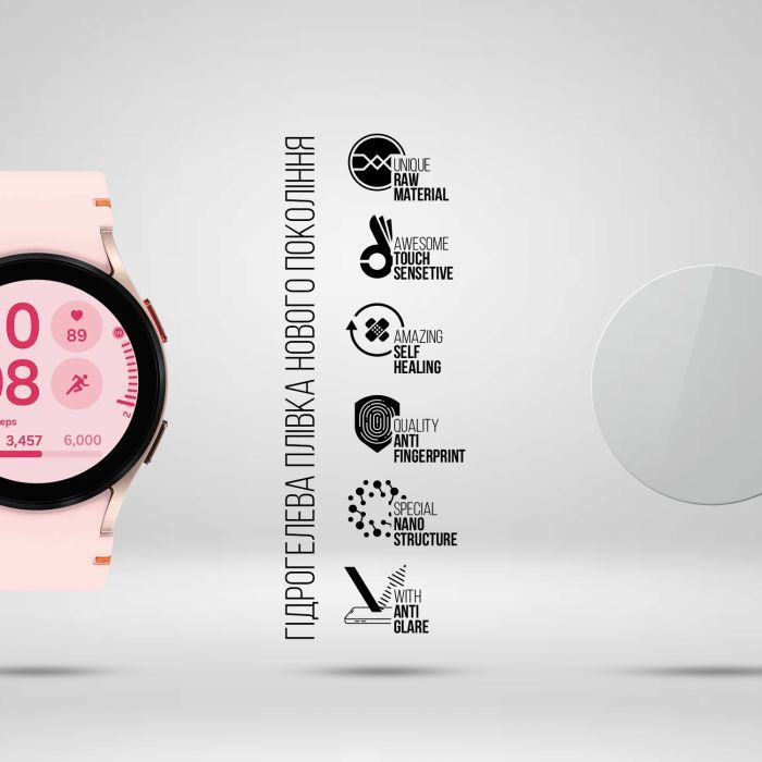 Пленка защитная Armorstandart Matte hydrogel Samsung Galaxy Watch FE 6 pcs (ARM92106) изображение 2