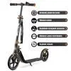 Самокат Blade Sport PU Cross 230/230 mm, black/brown (230188) изображение 6