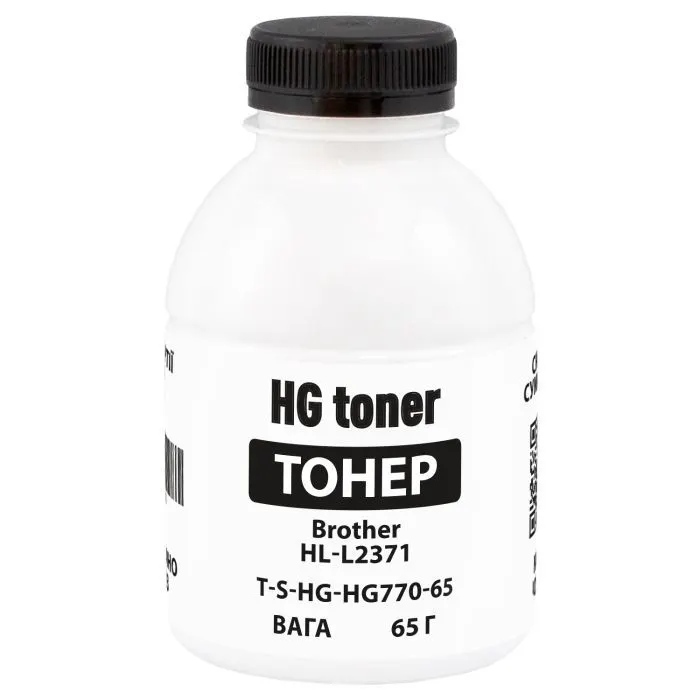 Тонер Brother HL-L2371, 65г black HG (TSM-HG770-65)