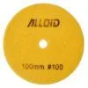 Круг зачистний Alloid Pro, алмазний, шліфувальний, на липучці, HEXAGON, 100мм, зерно 100 (DD-63386)