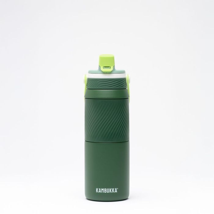 Термокружка Kambukka Dupla 2 в 1 Insulated 1000 мл чорний (11-10007)
