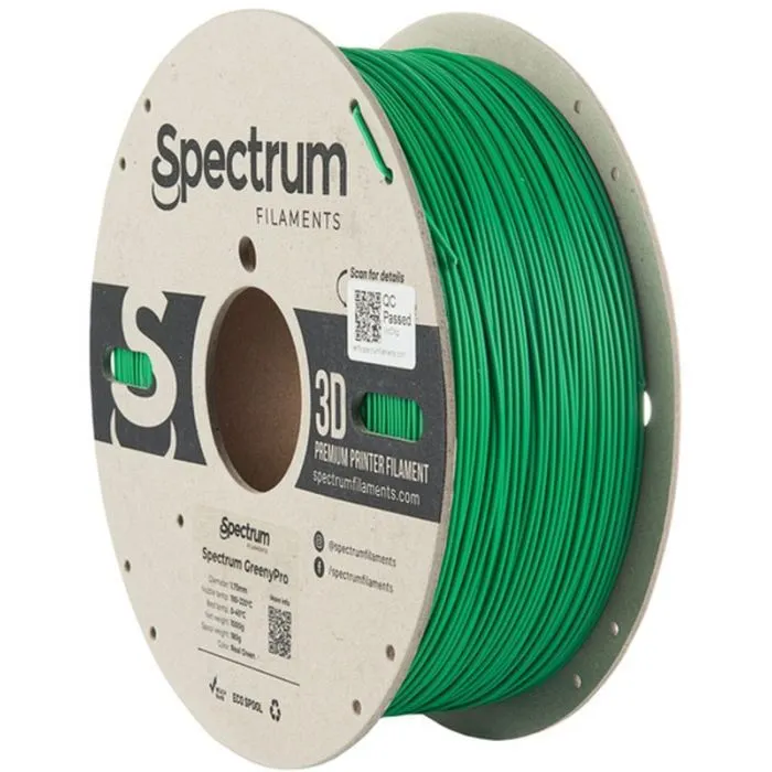 Пластик для 3D-принтера Spectrum GreenyPro 1.75mm 1kg Green, Real (80907)