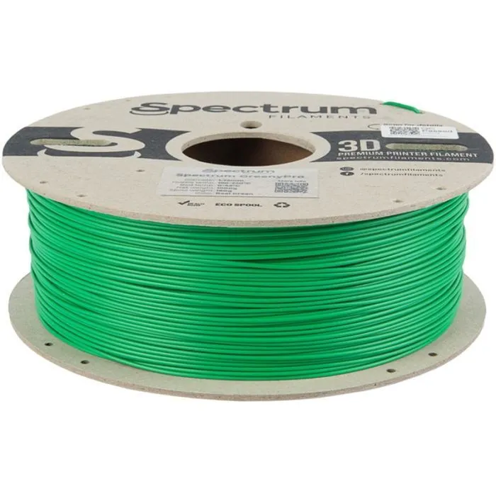 Пластик для 3D-принтера Spectrum GreenyPro 1.75mm 1kg Green, Real (80907) зображення 2