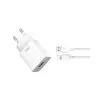 Зарядное устройство XO L99 USB 12W + cable USB to Lightning white (L99-L-WH) изображение 2