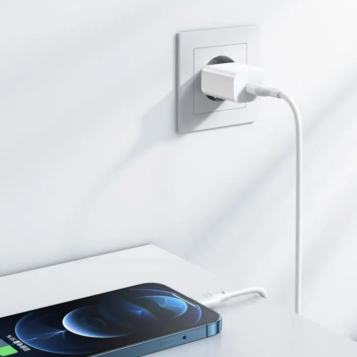 Зарядное устройство XO L99 USB 12W + cable USB to Lightning white (L99-L-WH) изображение 5