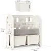 Детский стеллаж Mealux Kub (KD-E052-2 W) изображение 2