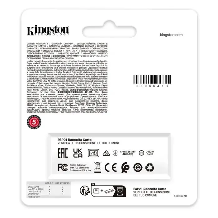 USB флеш накопичувач Kingston 256GB DataTraveler Exodia Black-Green USB 3.2 (DTXG2/256GB) зображення 6