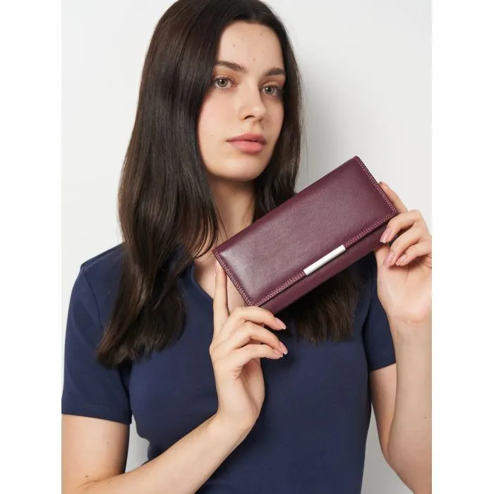 Кошелек Visconti R11 Paloma c RFID Plum Multi (R11 PLUM M) изображение 10