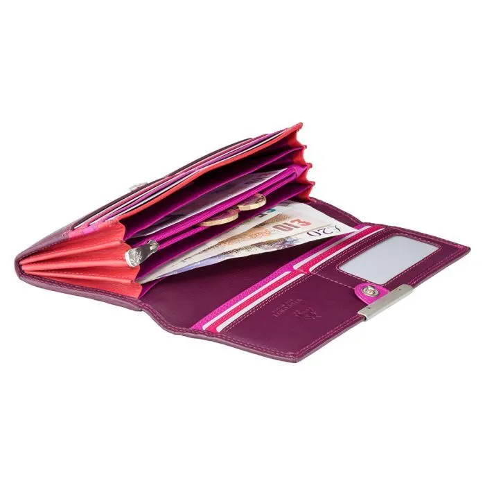 Кошелек Visconti R11 Paloma c RFID Plum Multi (R11 PLUM M) изображение 6