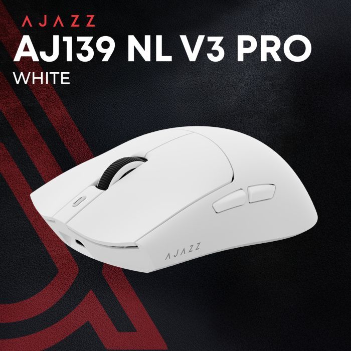 Мишка Ajazz AJ139 Near Link V3 Pro+ Wireless/Bluetooth/USB Black (AJ139-NL-V3-PRO-B) зображення 3