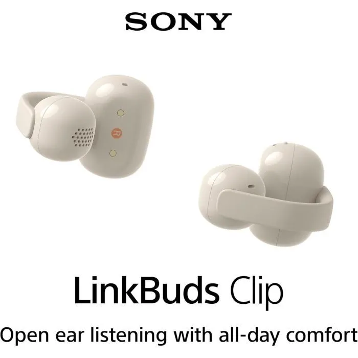 Наушники Sony LinkBuds Clip WF-LC900 Beige (WFLC900C.E) изображение 2