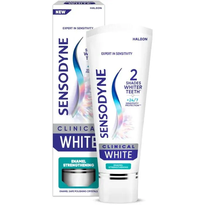 Зубна паста Sensodyne Clinical White Enamel Strengthening 75 мл (5054563306449)