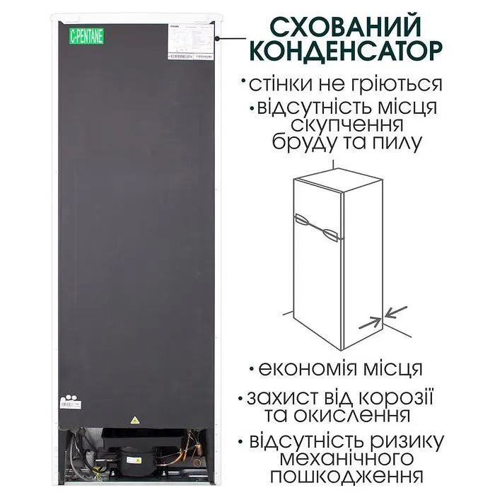 Холодильник PRIME Technics RTS 1603 M зображення 11