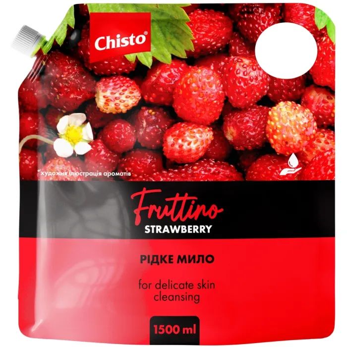 Рідке мило Fruttino Strawberry 460 мл (4820204701857)