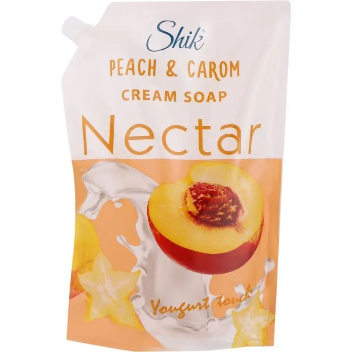Жидкое мыло Shik Nectar Персик и карамболь Дой-пак 900 мл (4823107607806)
