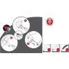 Зонт Knirps A.200 Medium Duomatic Sun автомат, складана (Kn95-7201-1351) изображение 2