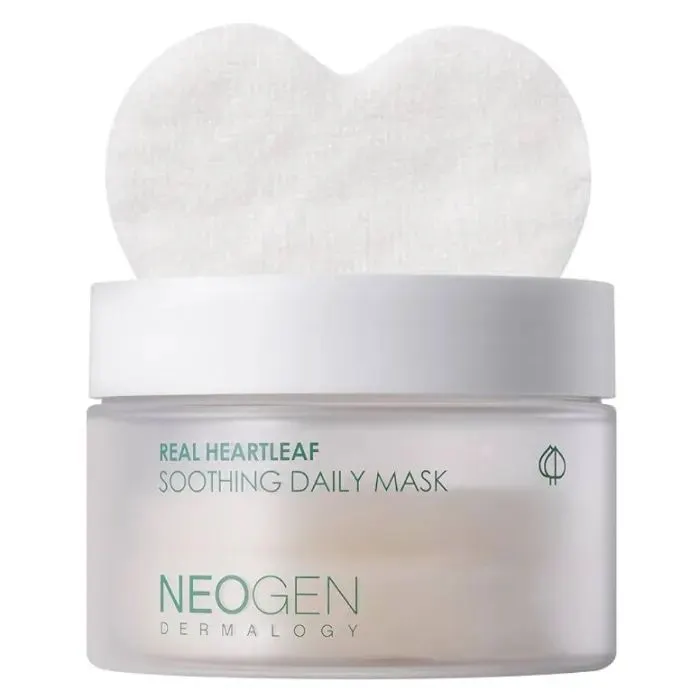 Маска для обличчя Neogen Dermalogy Real Heartleaf Soothing Daily Mask 40 шт (8809653248683) зображення 2
