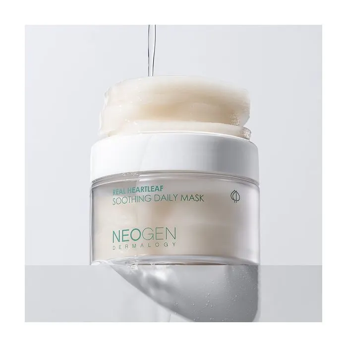 Маска для обличчя Neogen Dermalogy Real Heartleaf Soothing Daily Mask 40 шт (8809653248683) зображення 4