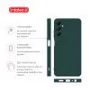 Чохол до мобільного телефона Intaleo Silicone Samsung Galaxy A05s Dark Green (1283126599866) зображення 4