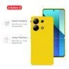 Чохол до мобільного телефона Intaleo Silicone Xiaomi Redmi Note 13 4G Yellow (1283126601057) зображення 3