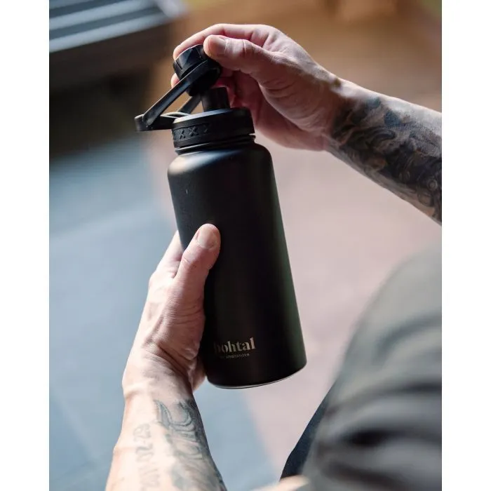 Пляшка для води SmartShake Bohtal Insulated Sports Bottle 960 мл Black (11280001) зображення 7