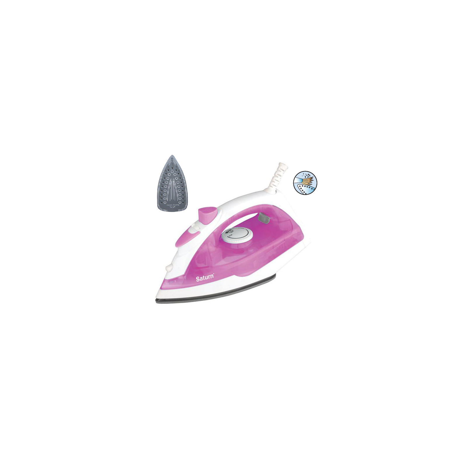 Утюг Saturn ST-CC0211 Pink