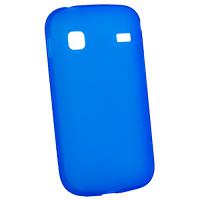 Чехол для мобильного телефона Mobiking Samsung I8190 Blue/Silicon (24974)