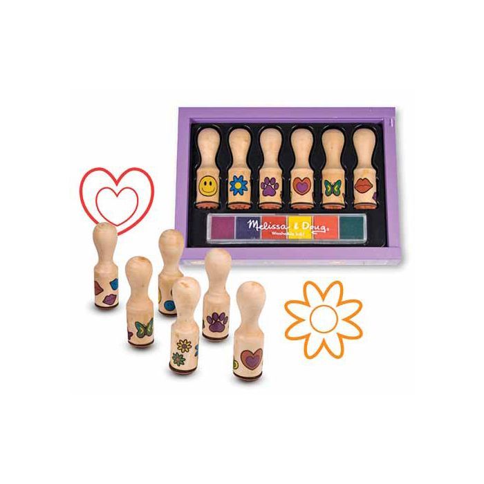 Набор для творчества Melissa&Doug штампы "Смайлики" (MD2407) изображение 2