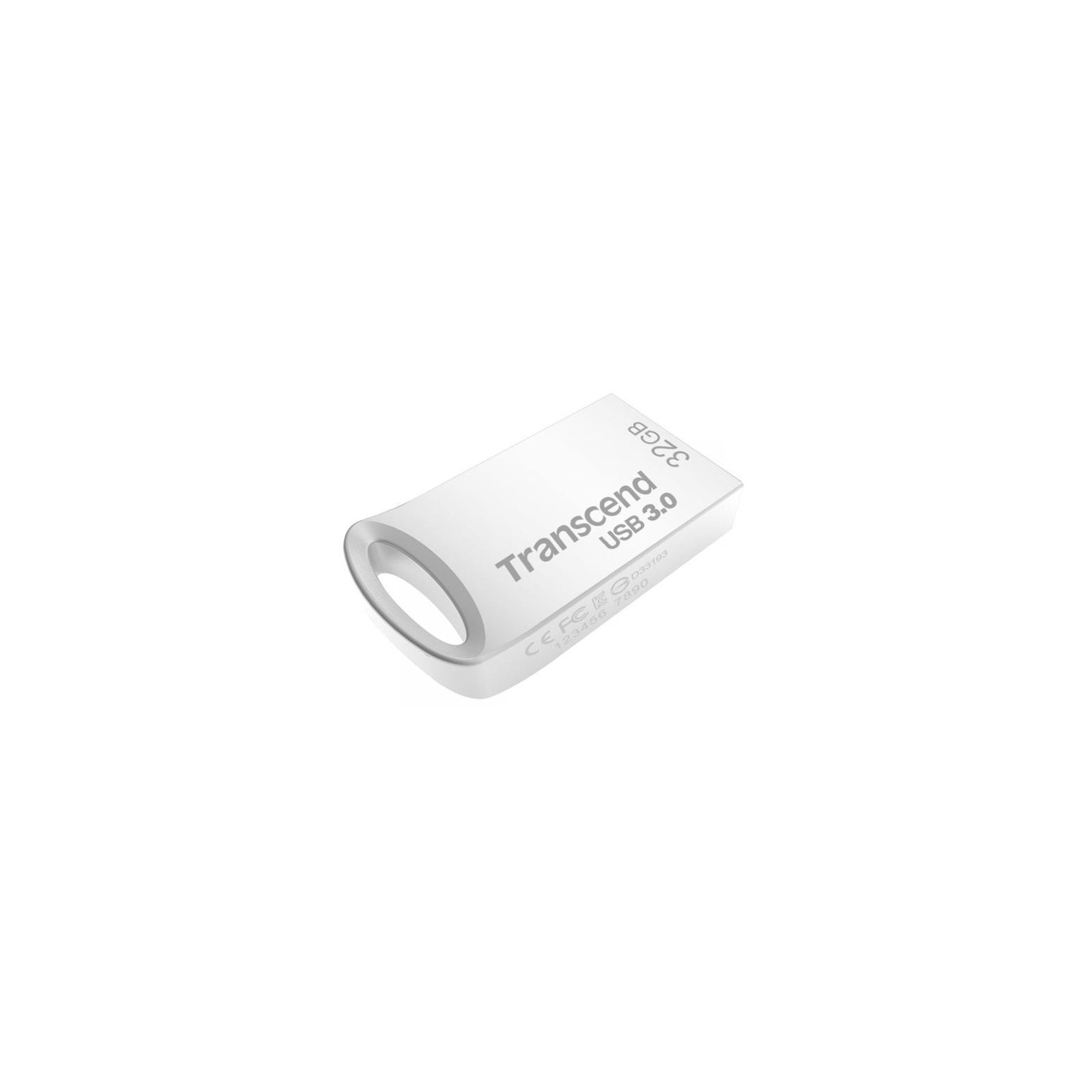 USB флеш накопичувач Transcend 16GB JetFlash 710 Metal Silver USB 3.0 (TS16GJF710S)