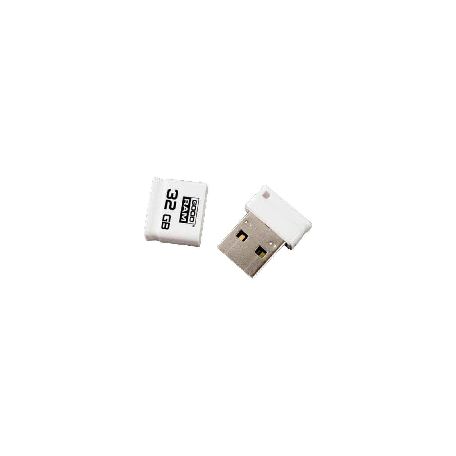 USB флеш накопитель Goodram 32GB Piccolo White USB 2.0 (PD32GH2GRPIWR10) изображение 2