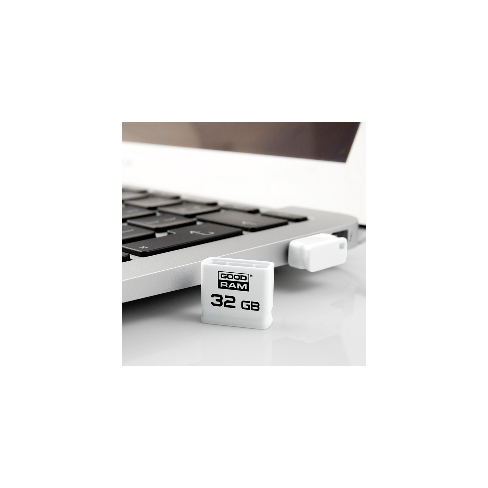 USB флеш накопитель Goodram 32GB Piccolo White USB 2.0 (PD32GH2GRPIWR10) изображение 3